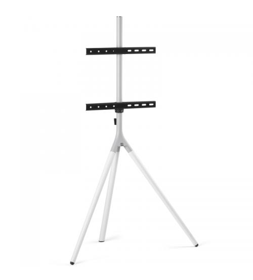 One For All WM7462 Full Metal Tripod TV Stand for Screen Size 32-65 inch - Arctic White